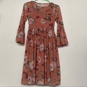 Xhilaration Floral Dress XS